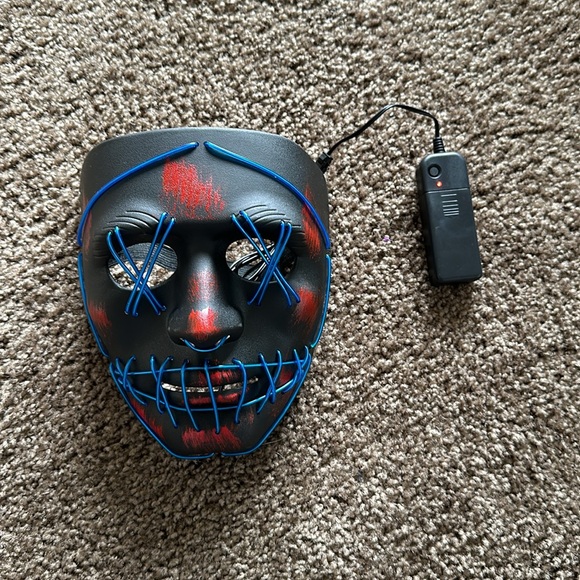 VATOS Halloween Mask LED Light Up - Picture 3 of 4
